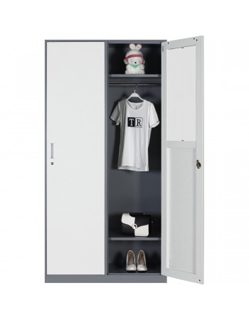 Commercial 2 Door Locker 900x450x1800mm Gray-White | TurcoBazaar HDGS02 Commercial 2 Door Locker 900x450x1800mm Gray-White | TurcoBazaar HDGS02