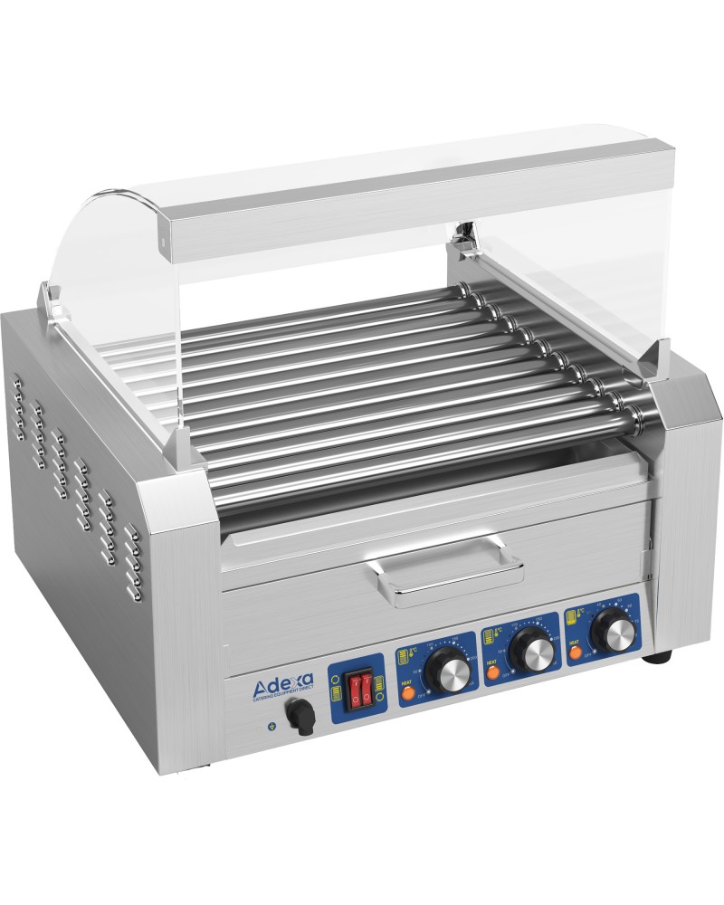 Commercial Hot dog Roller grill 11 rollers | TurcoBazaar HDRA11 Commercial Hot dog Roller grill 11 rollers | TurcoBazaar HDRA11