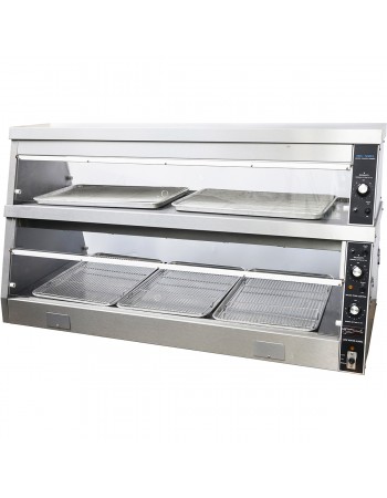 Commercial Hot Chicken Warmer / Heated Display 1536x690x830mm | TurcoBazaar HDS5