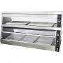 Commercial Hot Chicken Warmer / Heated Display 1536x690x830mm | TurcoBazaar HDS5