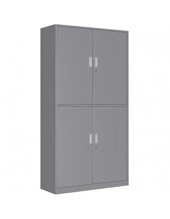 Professional Double Filing Cabinet 900x390x1800mm Gray | TurcoBazaar HDW04GRAY