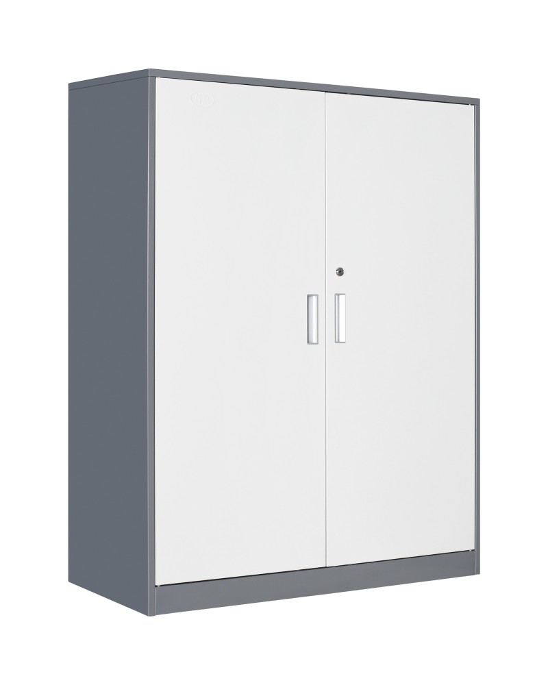 Professional Half Filing Cabinet with Metal Door 900x390x1130mm Gray-White | TurcoBazaar HDWSAC02
