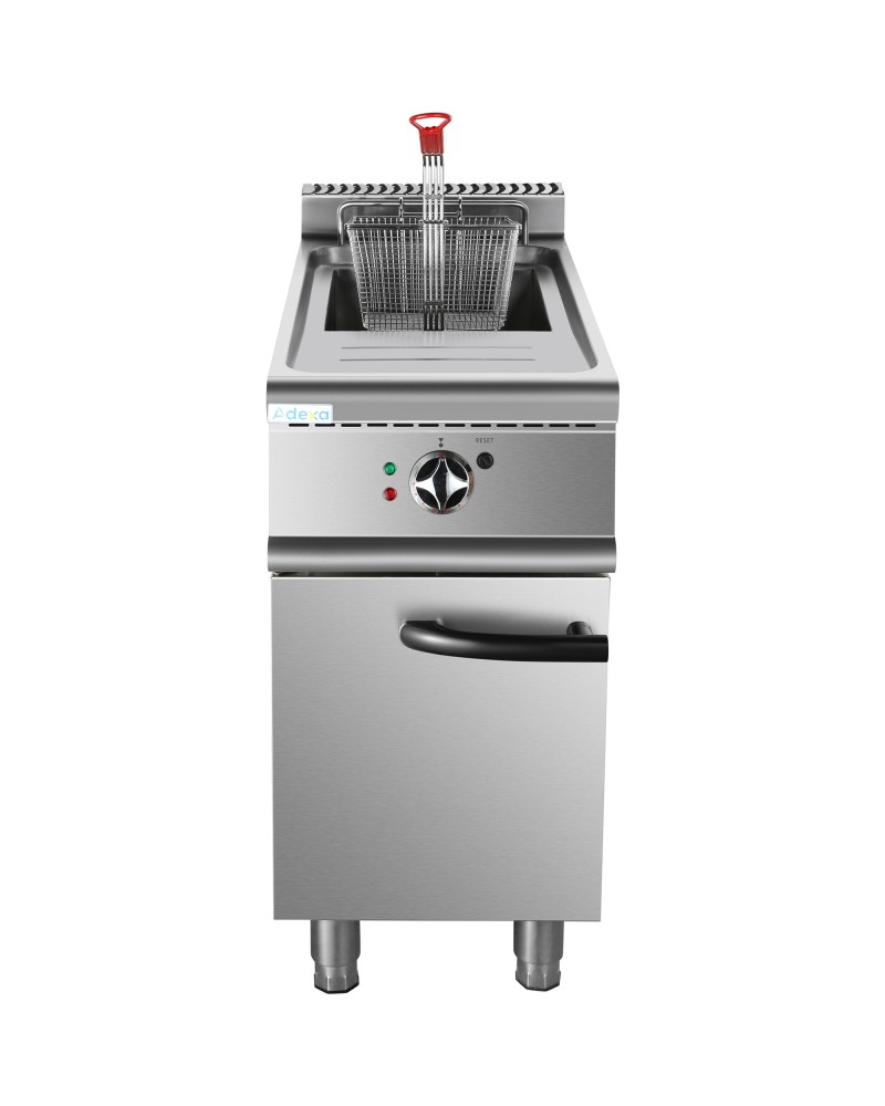 Commercial Fryer Single Electric 23 litre 12kW Freestanding | TurcoBazaar HEF768A Commercial Fryer Single Electric 23 litre 12kW Freestanding | TurcoBazaar HEF768A