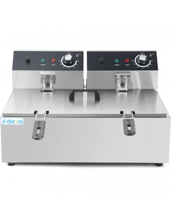 Commercial Fryer Single Electric 12 litre 5kW Countertop | TurcoBazaar HEF83A Commercial Fryer Single Electric 12 litre 5kW Countertop | TurcoBazaar HEF83A