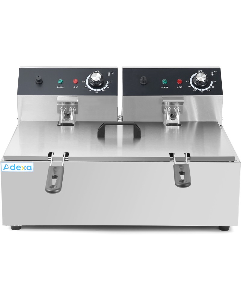 Commercial Fryer Single Electric 12 litre 5kW Countertop | TurcoBazaar HEF83A Commercial Fryer Single Electric 12 litre 5kW Countertop | TurcoBazaar HEF83A