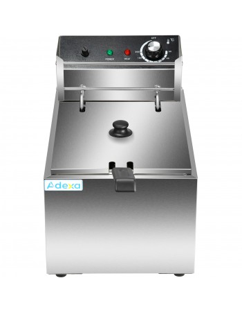 Commercial Fryer Single Electric 10 litre 2.8kW Countertop | TurcoBazaar HEF88 Commercial Fryer Single Electric 10 litre 2.8kW Countertop | TurcoBazaar HEF88