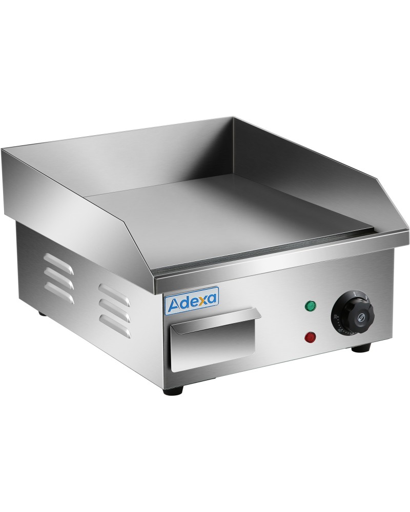 Commercial Griddle Smooth 250x400x215mm 2kW Electric | TurcoBazaar HEG250
