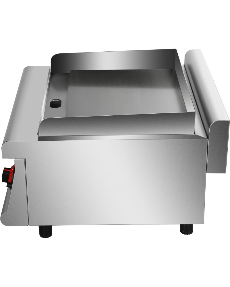 Commercial Electric Griddle Smooth top 2 zones 5kW Countertop | TurcoBazaar HEG606