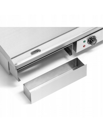 Commercial Griddle Smooth 730x470x240mm 4.4kW Electric | TurcoBazaar HEG820 Commercial Griddle Smooth 730x470x240mm 4.4kW Electric | TurcoBazaar HEG820