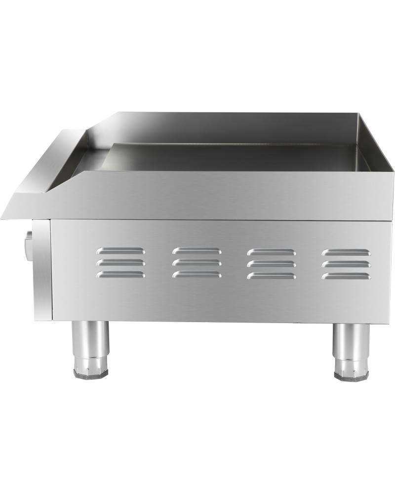 Commercial Griddle Smooth 610x620x360mm 8kW Electric | TurcoBazaar HEG824