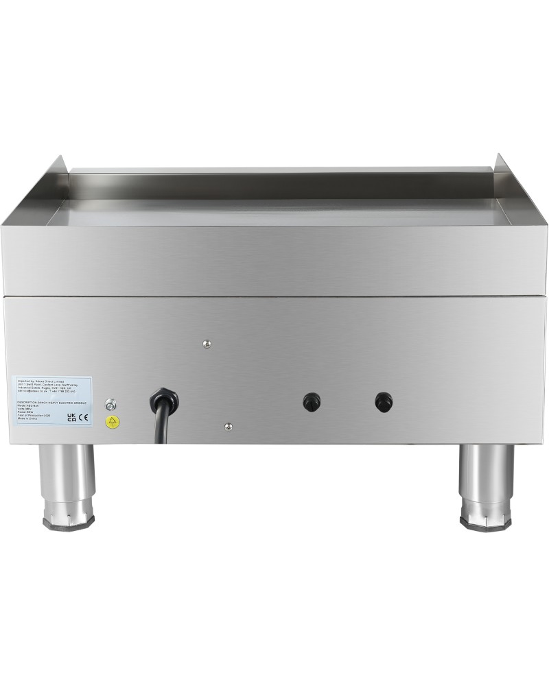 Commercial Griddle Smooth 610x620x360mm 8kW Electric | TurcoBazaar HEG824