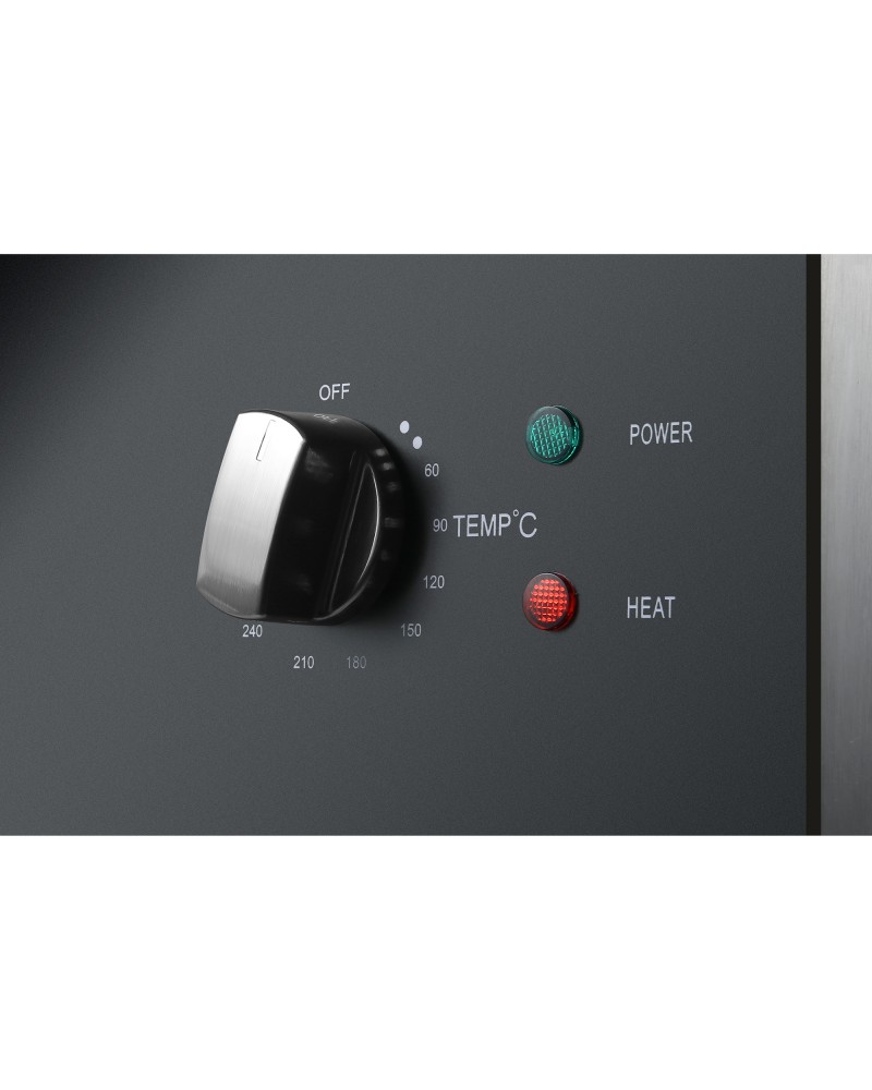 Commercial Griddle Smooth 610x620x360mm 8kW Electric | TurcoBazaar HEG824