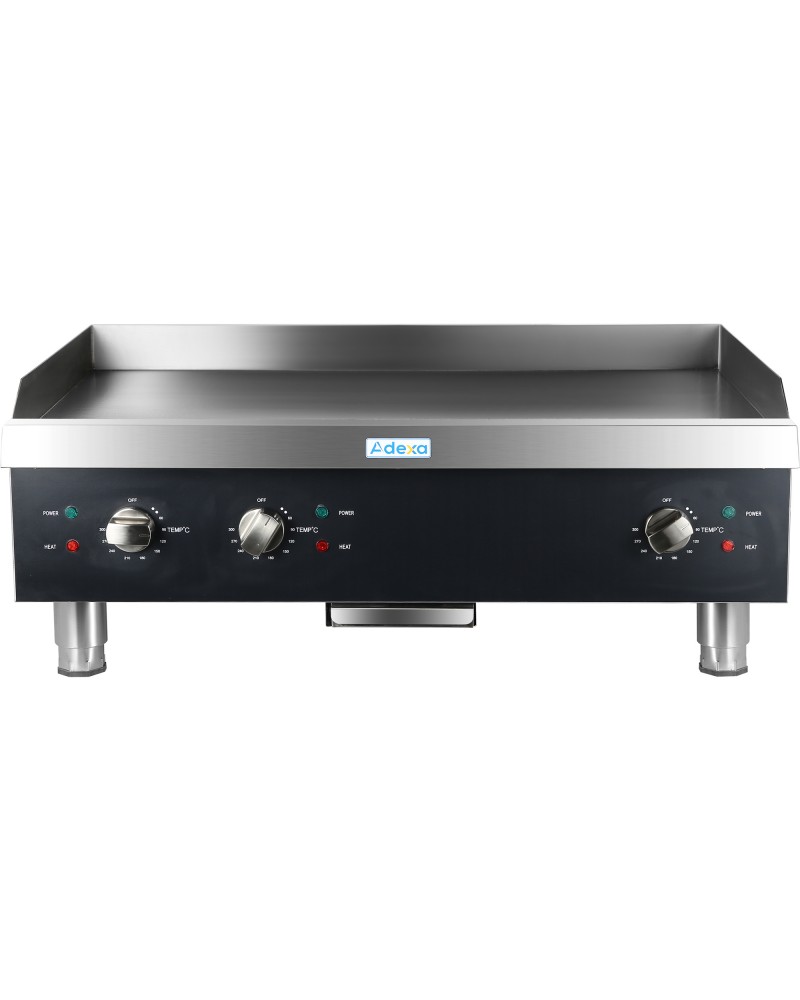 Commercial Griddle Smooth 915x620x360mm 12kW Electric | TurcoBazaar HEG836