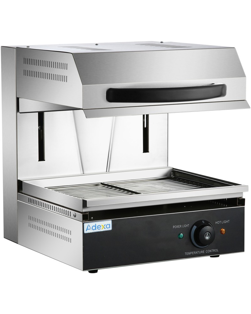 Commercial Lift Salamander grill 2.8kW 434x314mm Adjustable height | TurcoBazaar HES450