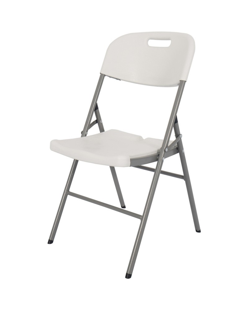 Folding Chairs White Plastic - Set of 4 | TurcoBazaar HQY52 Folding Chairs White Plastic - Set of 4 | TurcoBazaar HQY52