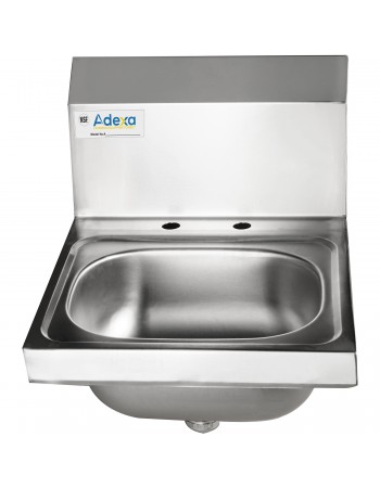 Wall mounted Hand Sink Deck mounted faucet Stainless steel | TurcoBazaar HS15DH