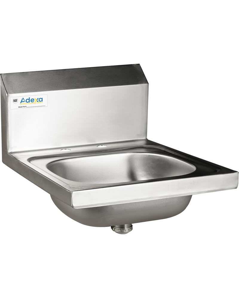 Wall mounted Hand Sink Deck mounted faucet Stainless steel | TurcoBazaar HS15DH