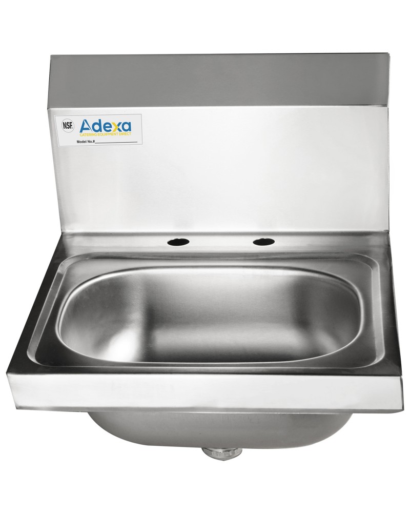 Wall mounted Hand Sink Deck mounted faucet Stainless steel | TurcoBazaar HS17DH