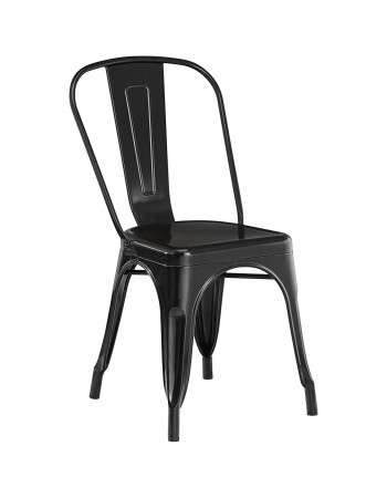 Bistro Dining Chair Steel Black Indoors | TurcoBazaar HYX5031 Bistro Dining Chair Steel Black Indoors | TurcoBazaar HYX5031