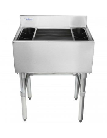 Ice bin Underbar Splashback Stainless steel | TurcoBazaar IB182408