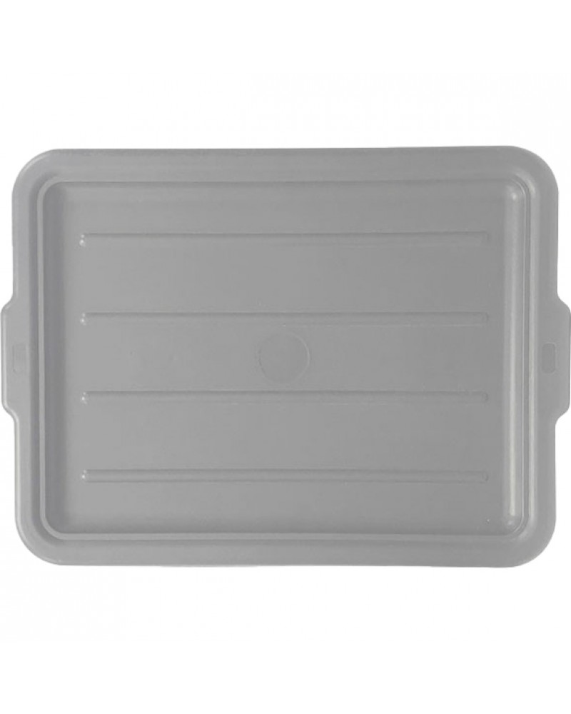 Polypropylene Lid for Tote Boxes 560x430x25mm Gray | TurcoBazaar JGM624