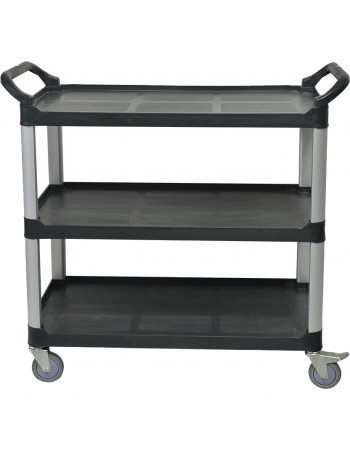 Professional 3-Tier Utility Trolley Cart 810x435x910mm | TurcoBazaar JGM718