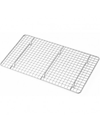 Stainless Steel Flat Grill Rack 1/1 455 × 255 × 15 mm| TurcoBazaar JJD6602