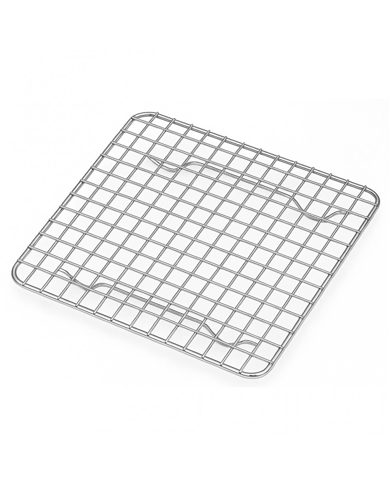Stainless Steel Flat Grill Rack 1/2 255 × 192 × 15 mm| TurcoBazaar JJD6604