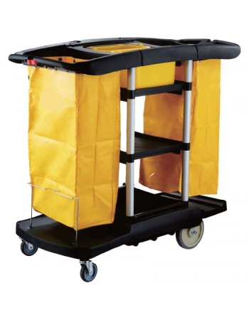 Professional Janitor High Capacity Cleaning Cart 1300×575×1115mm | TurcoBazaar JWCCHD
