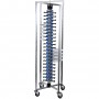 Commercial 84-Plate Mobile Plate Rack 730x730x1910mm | TurcoBazaar JWDC84