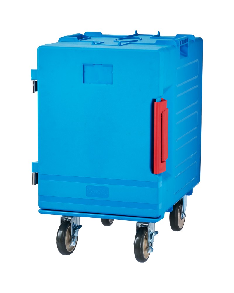 Insulated Front-Loading Mobile Bakery Pan Carrier for GN1/1 & GN1/2 Trays Polypropylane 477×680×760mm | TurcoBazaar JWIPCCK