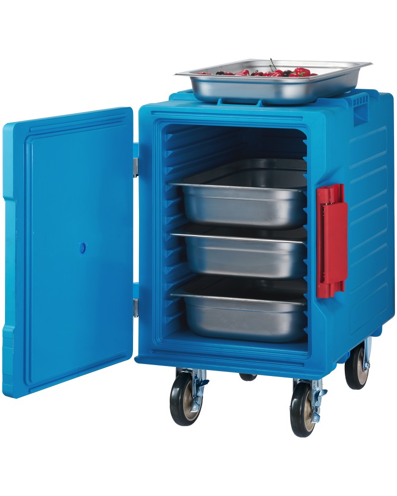 Insulated Front-Loading Mobile Bakery Pan Carrier for GN1/1 & GN1/2 Trays Polypropylane 477×680×760mm | TurcoBazaar JWIPCCK