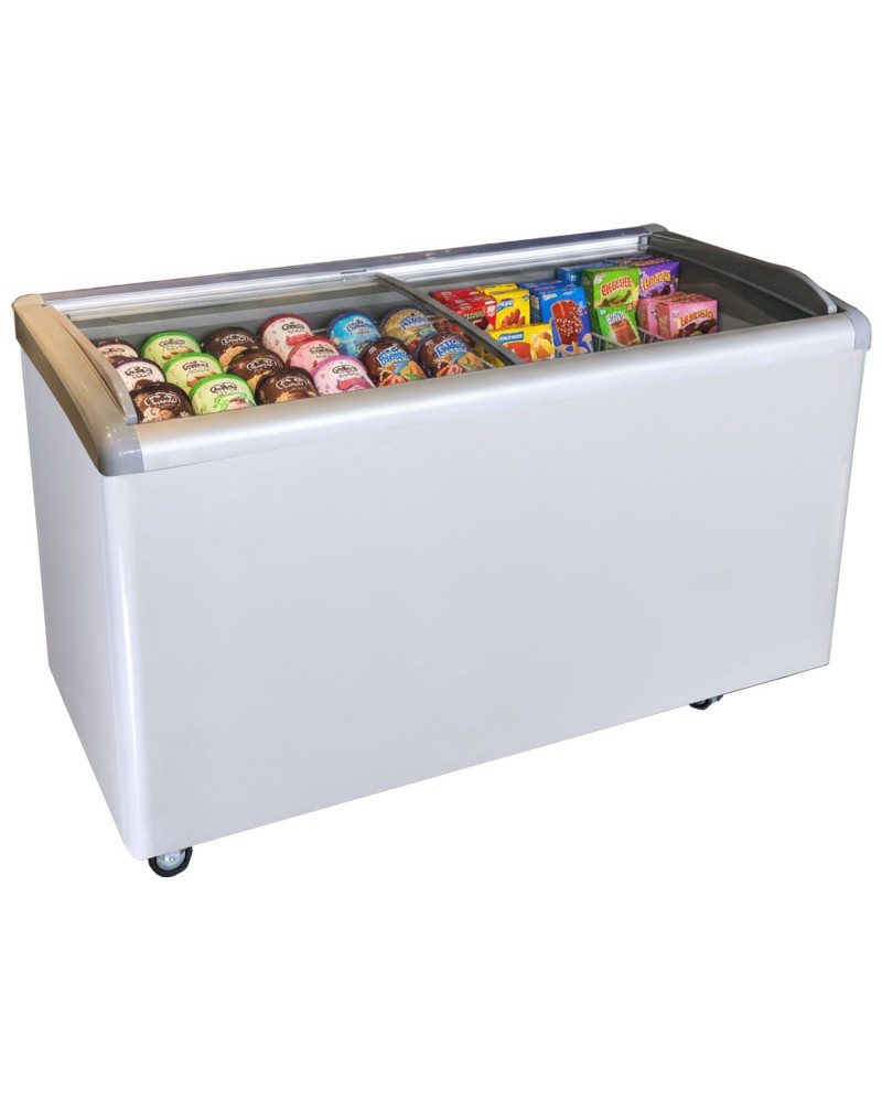 Commercial Horizontal Display Freezer with Baskets 515 Litres 2 Glass Doors Ventilated Cooling 1510x694x900mm | TurcoBazaar KOBE308 Commercial Horizontal Display Freezer with Baskets 515 Litres 2 Glass Doors Ventilated Cooling 1510x694x900mm | TurcoBazaar KOBE308