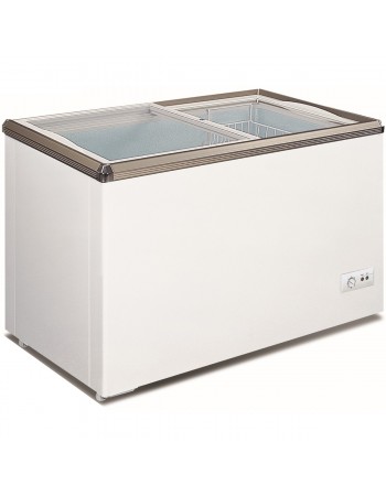 Commercial Display Chest freezer sliding glass lid 253 litres | TurcoBazaar LVNT320