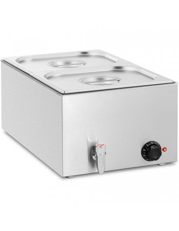 Commercial Bain Marie 2xGN1/2 0.6kW | TurcoBazaar M102