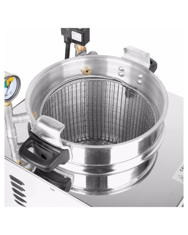 Commercial Pressure Fryer 15 litres 3kW Countertop | TurcoBazaar MDXZ16 Commercial Pressure Fryer 15 litres 3kW Countertop | TurcoBazaar MDXZ16