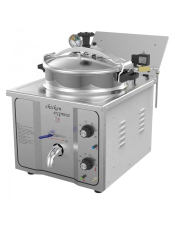 Commercial Pressure Fryer 15 litres 3kW Countertop | TurcoBazaar MDXZ16 Commercial Pressure Fryer 15 litres 3kW Countertop | TurcoBazaar MDXZ16