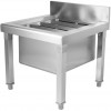 Janitorial Mop Sink Stainless Steel 500x500x550mm | TurcoBazaar MS5050