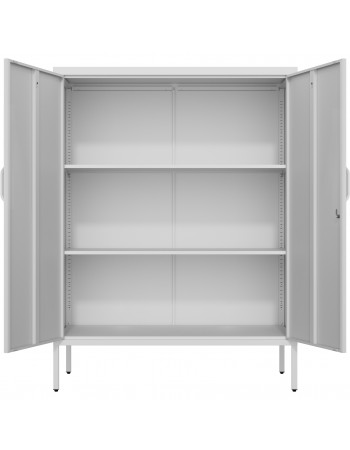 Professional Metal Storage Cabinet 2 doors 800x380x1000mm 2 adjustable shelves White | TurcoBazaar MXHSC002WHITE Professional Metal Storage Cabinet 2 doors 800x380x1000mm 2 adjustable shelves White | TurcoBazaar MXHSC002WHITE