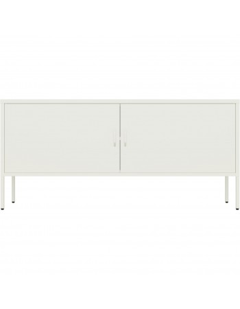 Professional Low Metal Storage Cabinet 2 Doors 1000x400x720mm 1 adjustable shelf White | TurcoBazaar MXHSC004WHITE Professional Low Metal Storage Cabinet 2 Doors 1000x400x720mm 1 adjustable shelf White | TurcoBazaar MXHSC004WHITE