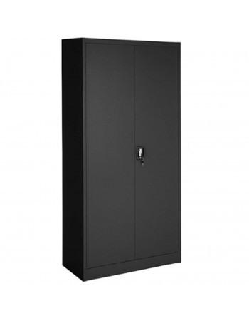 Commercial Black Steel Cabinet 4 Shelves 2 Door 900x400x1850mm | TurcoBazaar MYOC06