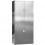 Commercial Stainless Steel Cabinet 2 Shelves 4 Doors 900x400x1800mm | TurcoBazaar MYSLC05