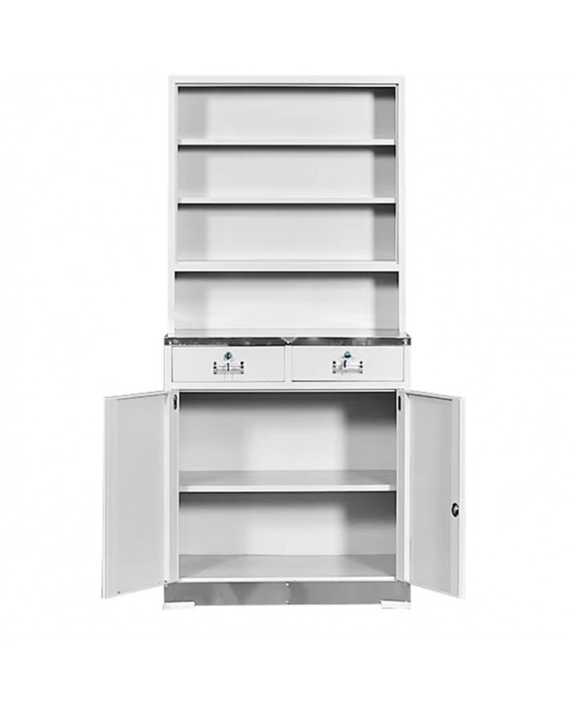 Commercial Stainless Steel Cabinet 4 Shelves 2 Doors 850x500x1850mm | TurcoBazaar MYSLC13