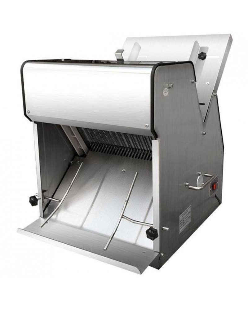 Commercial Automatic Countertop Bread Slicer 20-Slice 18mm Slices | TurcoBazaar NBB20SS