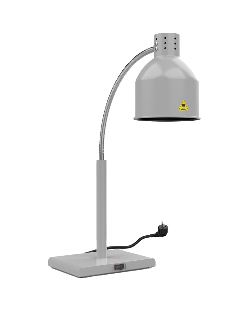 Single Head Freestanding Flexible Warming Lamp Infrared Food Warmer 268×203×664mm Grey Finish | TurcoBazaar PW2SY Single Head Freestanding Flexible Warming Lamp Infrared Food Warmer 268×203×664mm Grey Finish | TurcoBazaar PW2SY