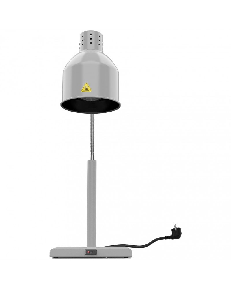 Single Head Freestanding Flexible Warming Lamp Infrared Food Warmer 268×203×664mm Grey Finish | TurcoBazaar PW2SY Single Head Freestanding Flexible Warming Lamp Infrared Food Warmer 268×203×664mm Grey Finish | TurcoBazaar PW2SY