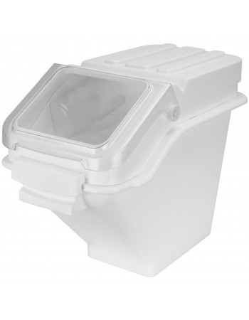 10L Polypropylene Ingredient Bin Food Storage Container with Clear Flip Lid | TurcoBazaar QHW202