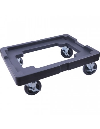 Plastic Dolly Trolley with Swivel Casters 680x478x215mm | TurcoBazaar QY002