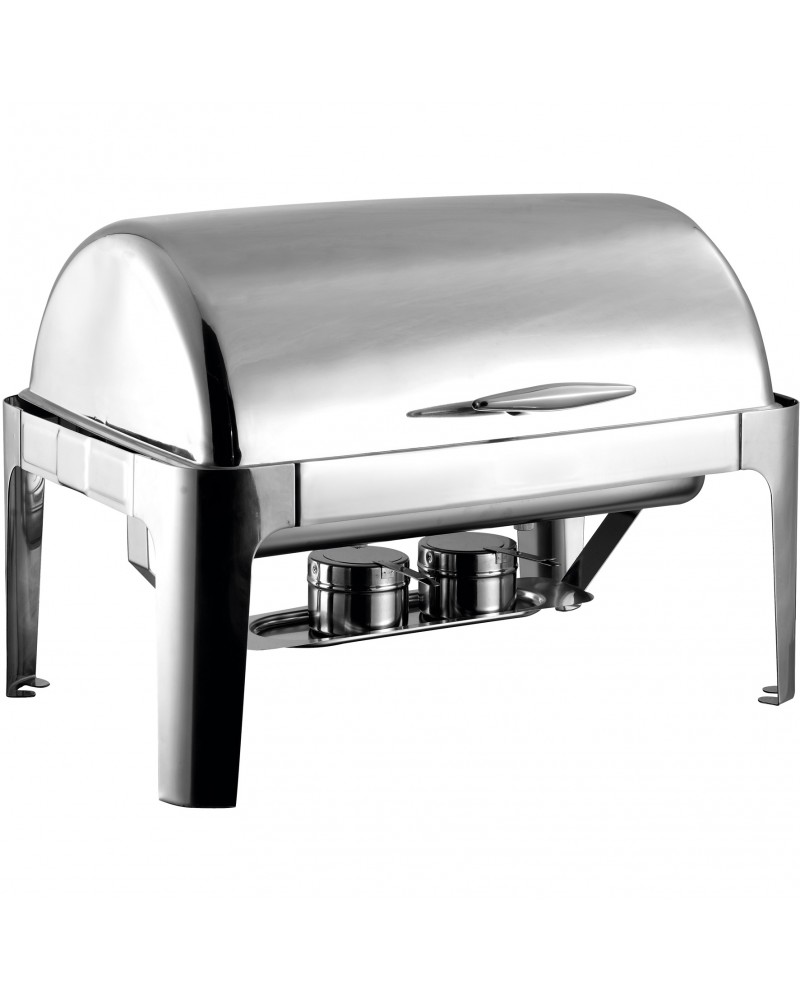 Roll top Chafer GN1/1 Stainless steel Mirror polish 9 litres | TurcoBazaar RA2301B Roll top Chafer GN1/1 Stainless steel Mirror polish 9 litres | TurcoBazaar RA2301B