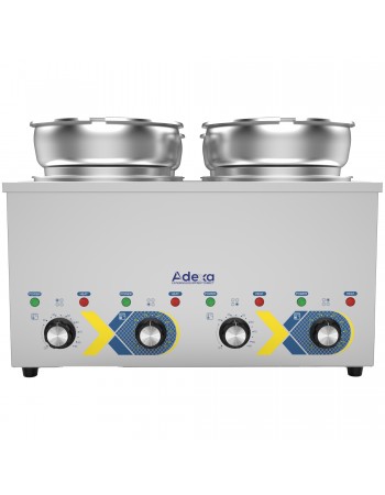 Commercial Electric Bain Marie Countertop Food Warmer 4 × 6.5L Pots 525×583×365mm | TurcoBazaar RBM7Q Commercial Electric Bain Marie Countertop Food Warmer 4 × 6.5L Pots 525×583×365mm | TurcoBazaar RBM7Q
